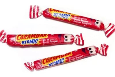 Atomic frutti rossi e arancia rossa