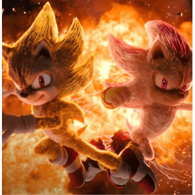 SUPER SONIC E SUPER SHADOW CONTRO I DRONI DI ROBOTNIK – SONIC 3 IL FILM (2024)