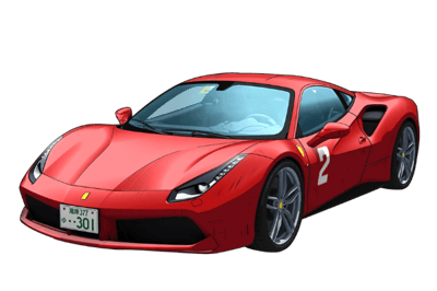 Ferrari 488 GTB (Kaito Akaba)