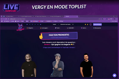 Predict the viewers' Top 3