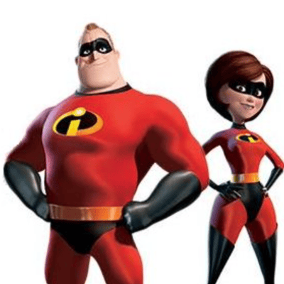 Mr. Incredible ed Elastigirl
