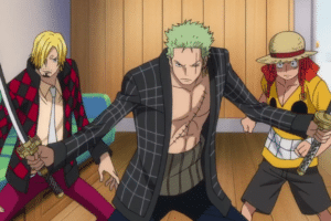 Sanji, Luffy & Zoro