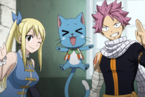Natsu, Lucy & Happy