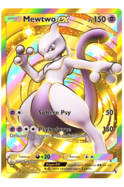 Mewtwo EX Gold