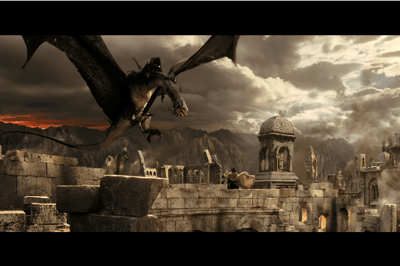 II – Frodon face au Nazgûl ailé à Osgiliath