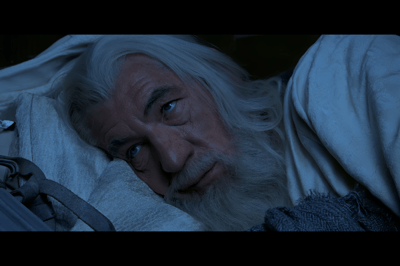 III – Gandalf dormant les yeux ouverts