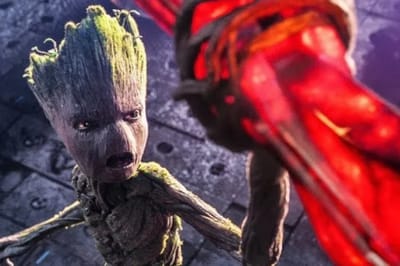 Groot solleva Stormbreaker – Infinity War