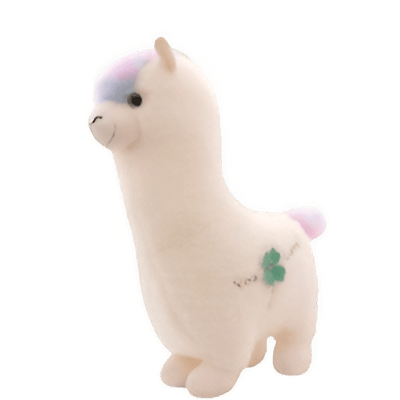 Doudou Lama Crête arc en ciel