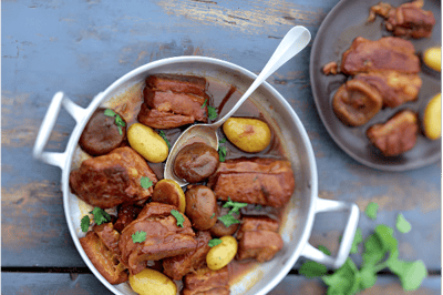 Casseruola di vitello ai fichi