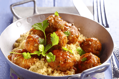 Polpette di maiale stufate alle spezie