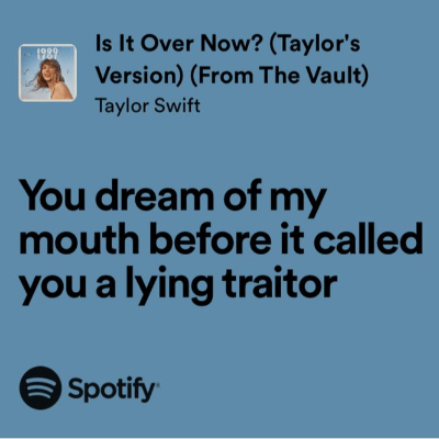 is it over now?