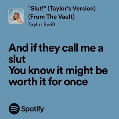 slut!
