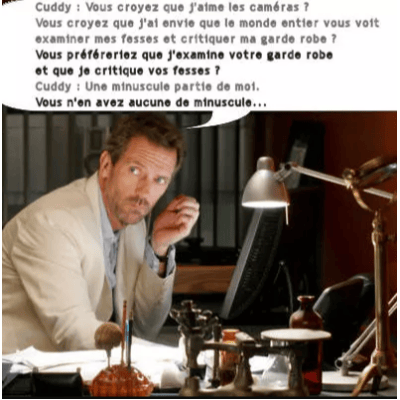 Les fesses de Cuddy