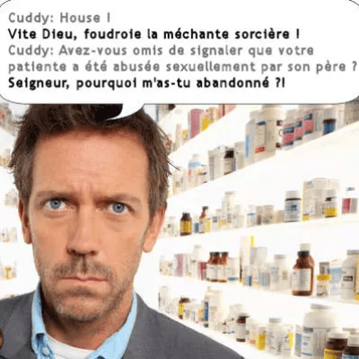 Cuddy, méchante sorcière