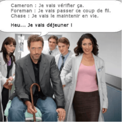 Je vais déjeuner