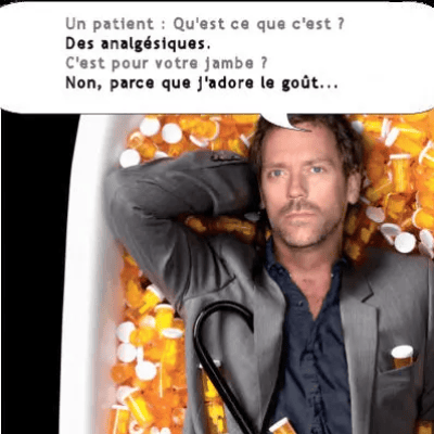 Le goût des analgésiques