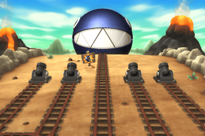 Pagaille de rails de Chomp – Mario Party 9