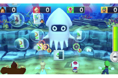 Bataille de bulles de Méga Bloups – Mario Party 10