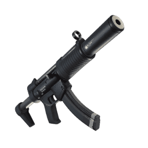 Pistolet Mitrailleur à Silencieux
