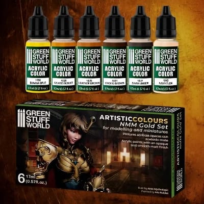 Gold NMM Paint Set