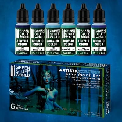 Blue Paint Set