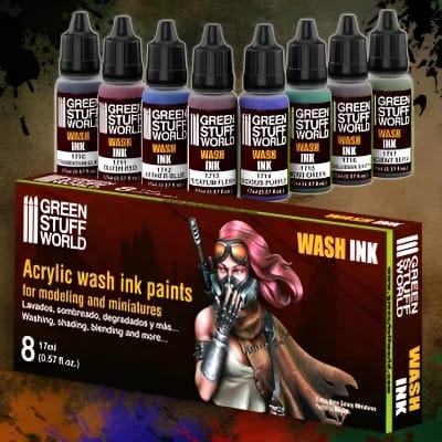 Acrylic Wash Ink Paint Set