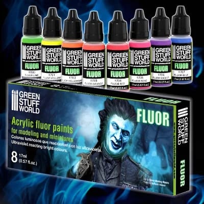 Fluorescent Paint Set