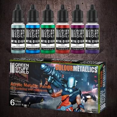 Metallic Colors Paint Set