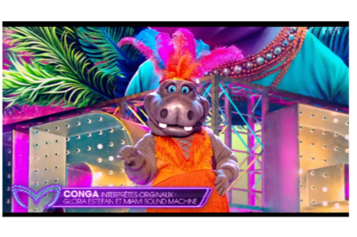 Hippopotame chante Conga