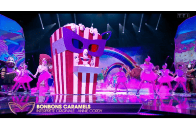 Pop-corn chante Bonbons caramels