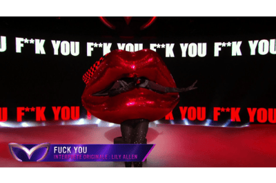 Boca cantando Fuck you