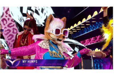 Raposa cantando My humps