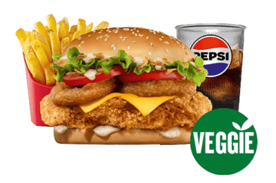 BFF Burger Veggie Meal
