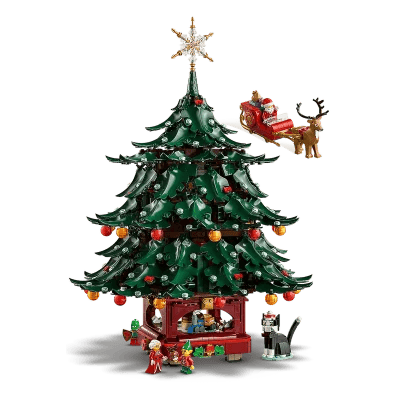 Sapin de Noël à construire en famille