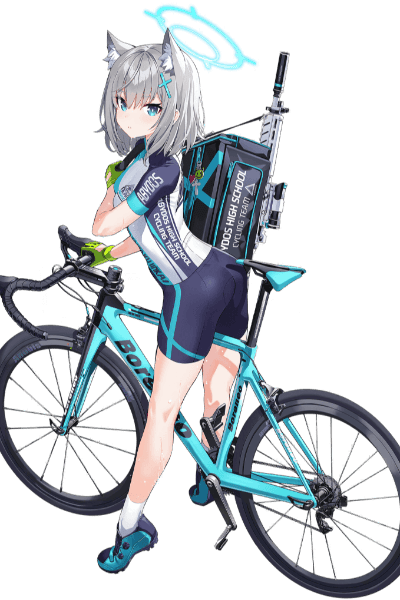 Sunaookami Shiroko (versão de moto)