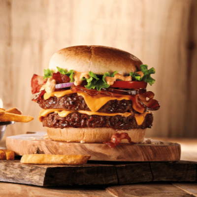 Super Famous Bacon Burger