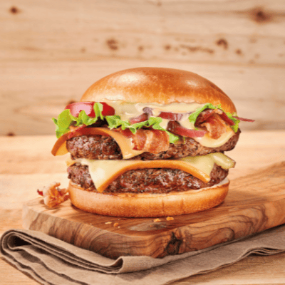Double Raclette Burger