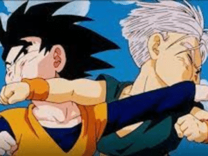 Goten vs Trunks