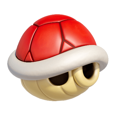 Carapace Rouge – Mario Kart