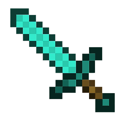 Épée en Diamant – Minecraft