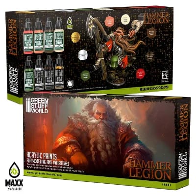 Kit de tintas hammer légion