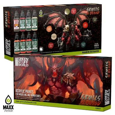 Kit de tintas skulls & blood