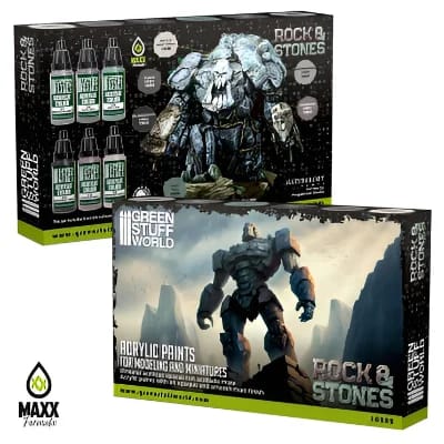 Kit de tintas rock & stone