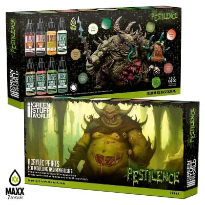 Kit de tintas pestilência