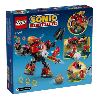 Knuckles vs. Dr. Eggman's Egg Crusher