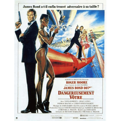 007 – VIVERE E LASCIARE MORIRE (1985) – ROGER MOORE