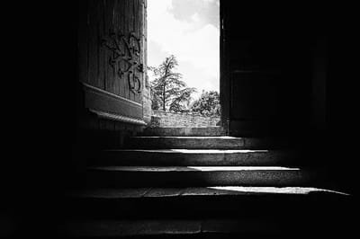A door opening by itself