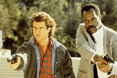 Danny Glover y Mel Gibson