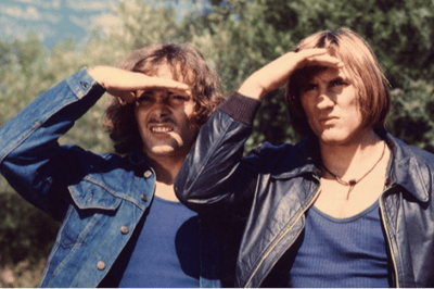 Gérard Depardieu y Patrick Dewaere