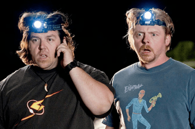 Simon Pegg y Nick Frost